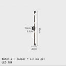 GobekUsa Dimming Wall Lights in Gold, Black, or Copper for Living Room and Bedroom