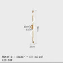 GobekUsa Dimming Wall Lights in Gold, Black, or Copper for Living Room and Bedroom