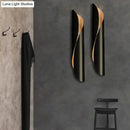 GobekUsa Contemporary Black/White Rolling Sconce Light Fixture - Up/Down Wall Sconce with 2 Lights