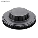 GobekUsa Modern UFO Karaoke Bar Wall Light with Flashing RGB LED in Black/White