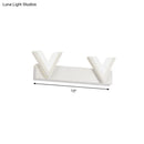 GobekUsa Modern V-Shaped LED Vanity Light: Acrylic Bathroom Mirror Lamp (2/3-Light, Warm/White)
