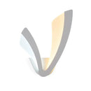 GobekUsa Sleek LED Wall Sconce in White - Perfect for Bedside Mounting