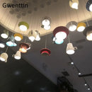 GobekUsa Ceramic Cup Pendant Lights Ceiling Chandeliers Modern Hanging Lamp