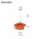 GobekUsa Ceramic Cup Pendant Lights Ceiling Chandeliers Modern Hanging Lamp
