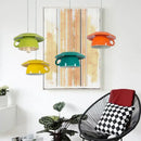GobekUsa Ceramic Cup Pendant Lights Ceiling Chandeliers Modern Hanging Lamp