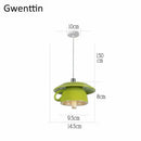 GobekUsa Ceramic Cup Pendant Lights Ceiling Chandeliers Modern Hanging Lamp