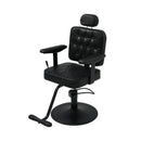 Modern Vintage Hydraulic PU Leather Reclining Barber Chair (SAK59102) by SAKSBY WHOLESALE