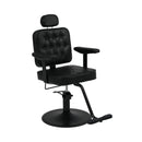 Modern Vintage Hydraulic PU Leather Reclining Barber Chair (SAK59102) by SAKSBY WHOLESALE