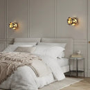 GobekUsa LED Wall Lamp Modern Wabi Sabi Stone Mirror Light for Home Decor