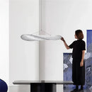 GobekUsa Japanese Style Non-Woven Chandelier - Modern Wabi Sabi Design for Living Room Bedroom.