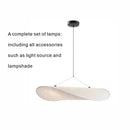 GobekUsa Japanese Style Non-Woven Chandelier - Modern Wabi Sabi Design for Living Room Bedroom.