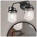 Modern Wall Lights Sconces with Clear Glass Shade and E26 Socket