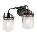 Modern Wall Lights Sconces with Clear Glass Shade and E26 Socket