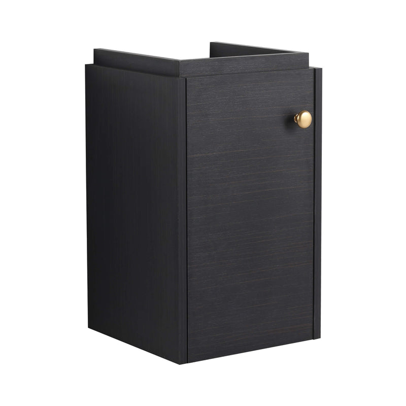 Nuvia Modern Wall-Mounted Bathroom Vanity With Ceramic Sink And Soft Close Door (SAK05214)