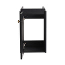 Nuvia Modern Wall-Mounted Bathroom Vanity With Ceramic Sink And Soft Close Door (SAK05214)