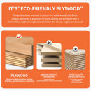 Nuvia Modern Wall-Mounted Bathroom Vanity With Ceramic Sink And Soft Close Door (SAK05214)