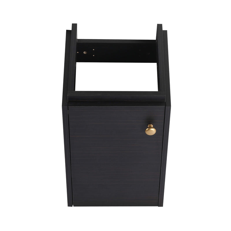 Nuvia Modern Wall-Mounted Bathroom Vanity With Ceramic Sink And Soft Close Door (SAK05214)