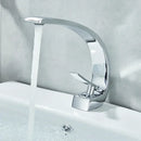 GobekUsa Black Chrome Basin Faucet Single Handle Bathroom Mixer Tap