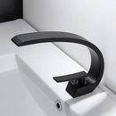 GobekUsa Black Chrome Basin Faucet Single Handle Bathroom Mixer Tap
