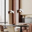 GobekUsa Black Resin LED Chandelier Pendant Light for Living Room and Bedroom