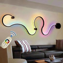 GobekUsa LED Wall Lights: Modern Dimmable RGB Wall Lamps for Home Decor