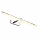 GobekUsa Modern Symmetric LED Wall Sconce for Bathroom Vanity - Acrylic and Nickel Finish
