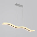 GobekUsa Sleek Acrylic LED Pendant Light Fixture - Island Lighting for Chic Dining Ambiance