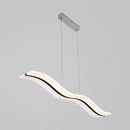 GobekUsa Sleek Acrylic LED Pendant Light Fixture - Island Lighting for Chic Dining Ambiance