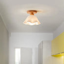 GobekUsa LED Wood Acrylic Ceiling Lamp Modern Art Decor Light Fixture