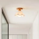 GobekUsa LED Wood Acrylic Ceiling Lamp Modern Art Decor Light Fixture