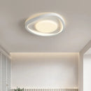 GobekUsa Cream Style LED Ceiling Lamps for Modern Simple Living Room Lighting