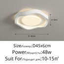 GobekUsa Cream Style LED Ceiling Lamps for Modern Simple Living Room Lighting