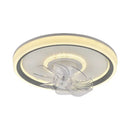 GobekUsa 6-Speed LED Ceiling Fan Light for Living Room - 360° Rotation