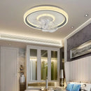 GobekUsa 6-Speed LED Ceiling Fan Light for Living Room - 360° Rotation