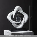 GobekUsa Abstract Resin Sculpture Figurine for Home Decor & Table Centerpiece