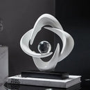 GobekUsa Abstract Resin Sculpture Figurine for Home Decor & Table Centerpiece