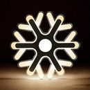 GobekUsa Minimalistic White Acrylic LED Wall Lamp for Bedroom - Diamond Twig Flower Design