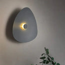GobekUsa Modern Flaky Sconce Light: 7"/9"/11" Acrylic LED Wall Mounted Fixture in Grey/White