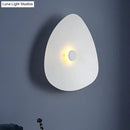 GobekUsa Modern Flaky Sconce Light: 7"/9"/11" Acrylic LED Wall Mounted Fixture in Grey/White