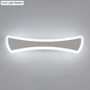 GobekUsa Ultra-Thin LED Silver Vanity Lamp: Modern Acrylic Wall Sconce Lighting for Bathrooms