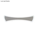 GobekUsa Ultra-Thin LED Silver Vanity Lamp: Modern Acrylic Wall Sconce Lighting for Bathrooms