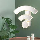 GobekUsa Acrylic WIFI Wall Light - Home Decor Sconce for Living Room, Bedroom, Restaurant