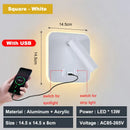 GobekUsa Adjustable 10W Wall Light Sconce Lamp with Switch - Hotel Bedroom Study Reading