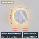 GobekUsa Adjustable 10W Wall Light Sconce Lamp with Switch - Hotel Bedroom Study Reading