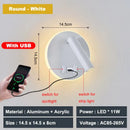 GobekUsa Adjustable 10W Wall Light Sconce Lamp with Switch - Hotel Bedroom Study Reading