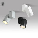 GobekUsa 5W Adjustable Angle Downlight Chrome/White/Black Surface Mount Warm/Natural White