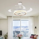GobekUsa Adjustable Blade Ceiling Fan Light with Remote-Controlled LED - Elegant Home Decor