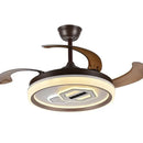 GobekUsa Adjustable Blade Ceiling Fan Light with Remote-Controlled LED - Elegant Home Decor