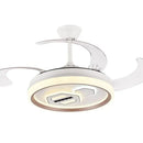 GobekUsa Adjustable Blade Ceiling Fan Light with Remote-Controlled LED - Elegant Home Decor