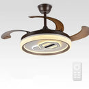 GobekUsa Adjustable Blade Ceiling Fan Light with Remote-Controlled LED - Elegant Home Decor